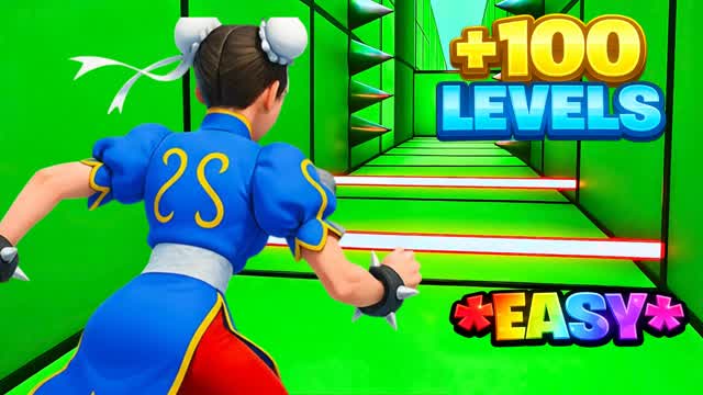 EASY RAINBOW PARKOUR 100 LEVELS⭐🌈