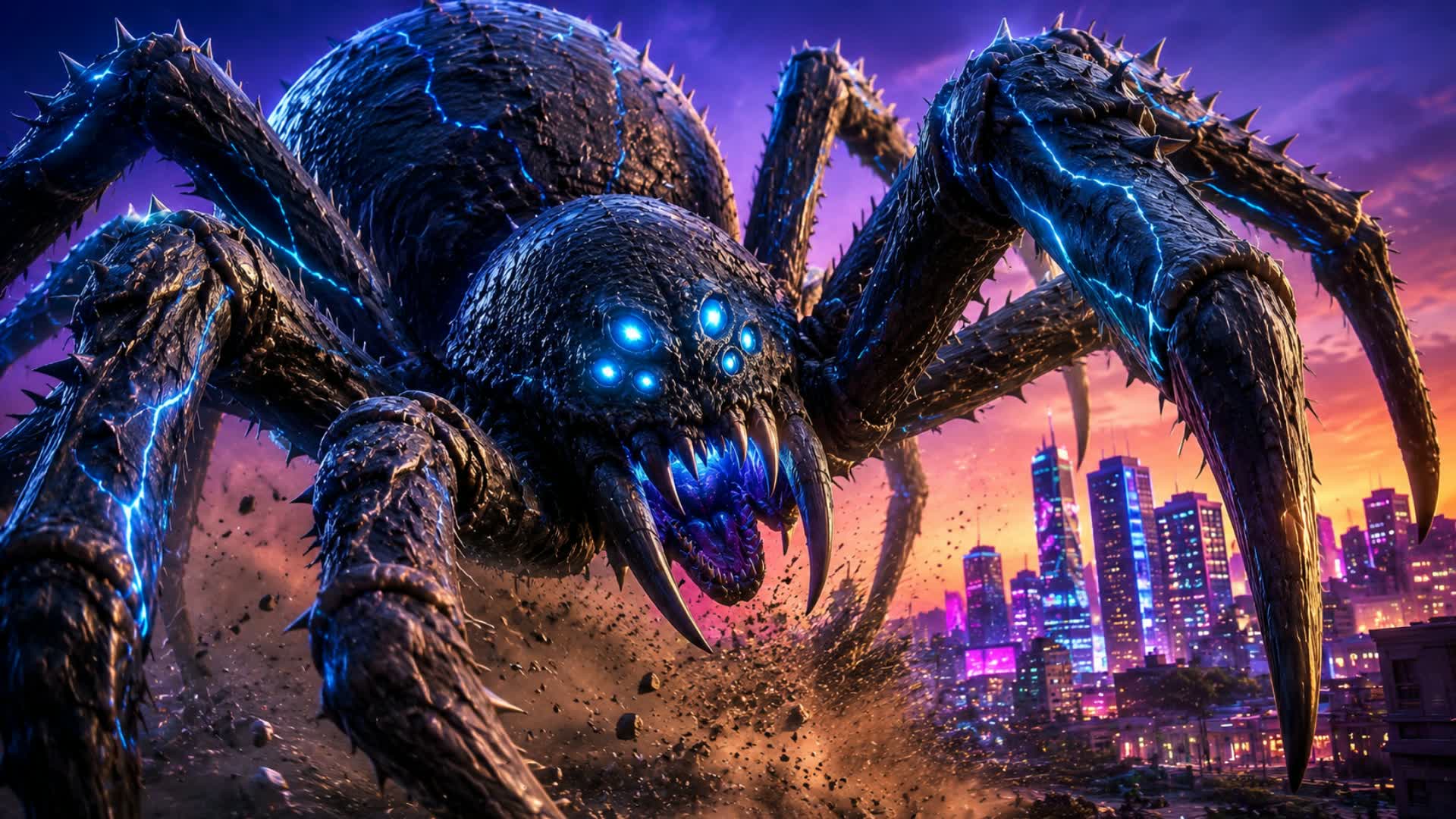 SPIDER BOSS FIGHT EVENT - BOSSFIGHT