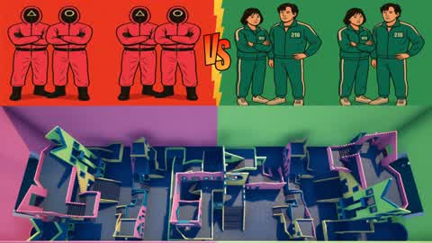 Guard VS Player SquidGame