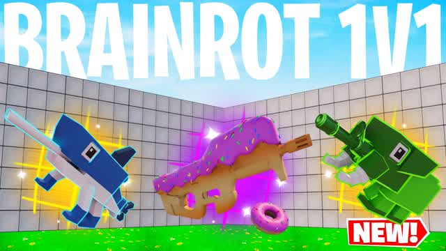 BRAINROT ALL GUNS - 1V1 FFA 🤠
