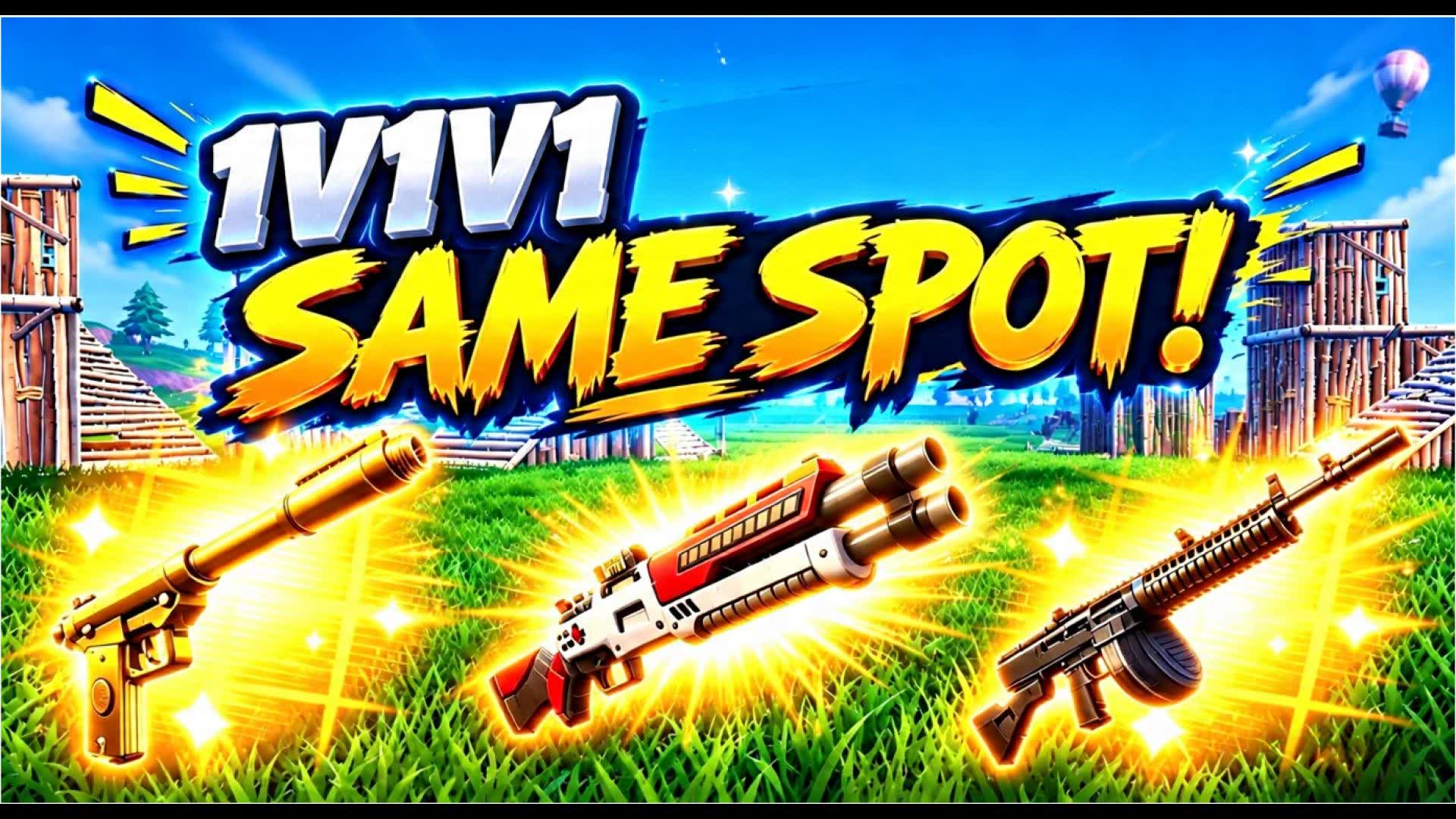 1V1V1 RELOAD — SAME SPOT — Fortnite island 1563-7612-1988 by ttk kaezzar
