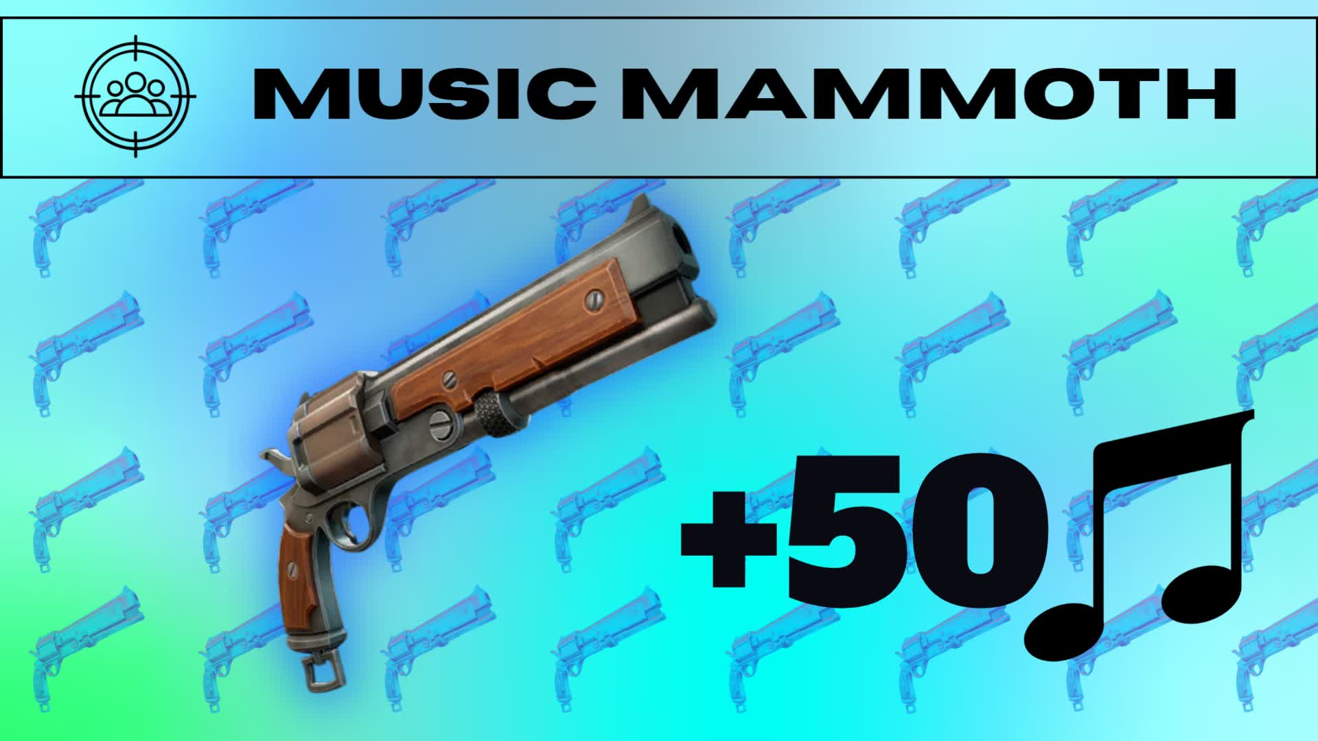 MAMMOTH PISTOL ONE SHOT + 50 MUSIC