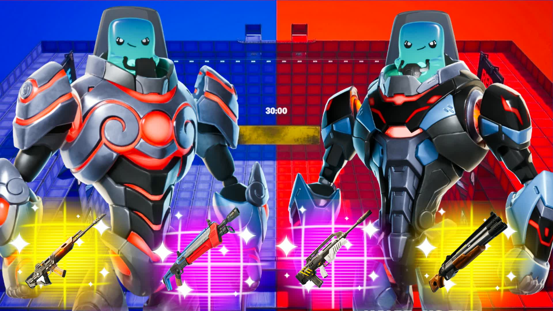 RED VS BLUE: THE CLASH