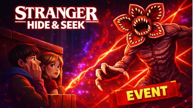 STRANGER THINGS CRAZY HIDE AND SEEK