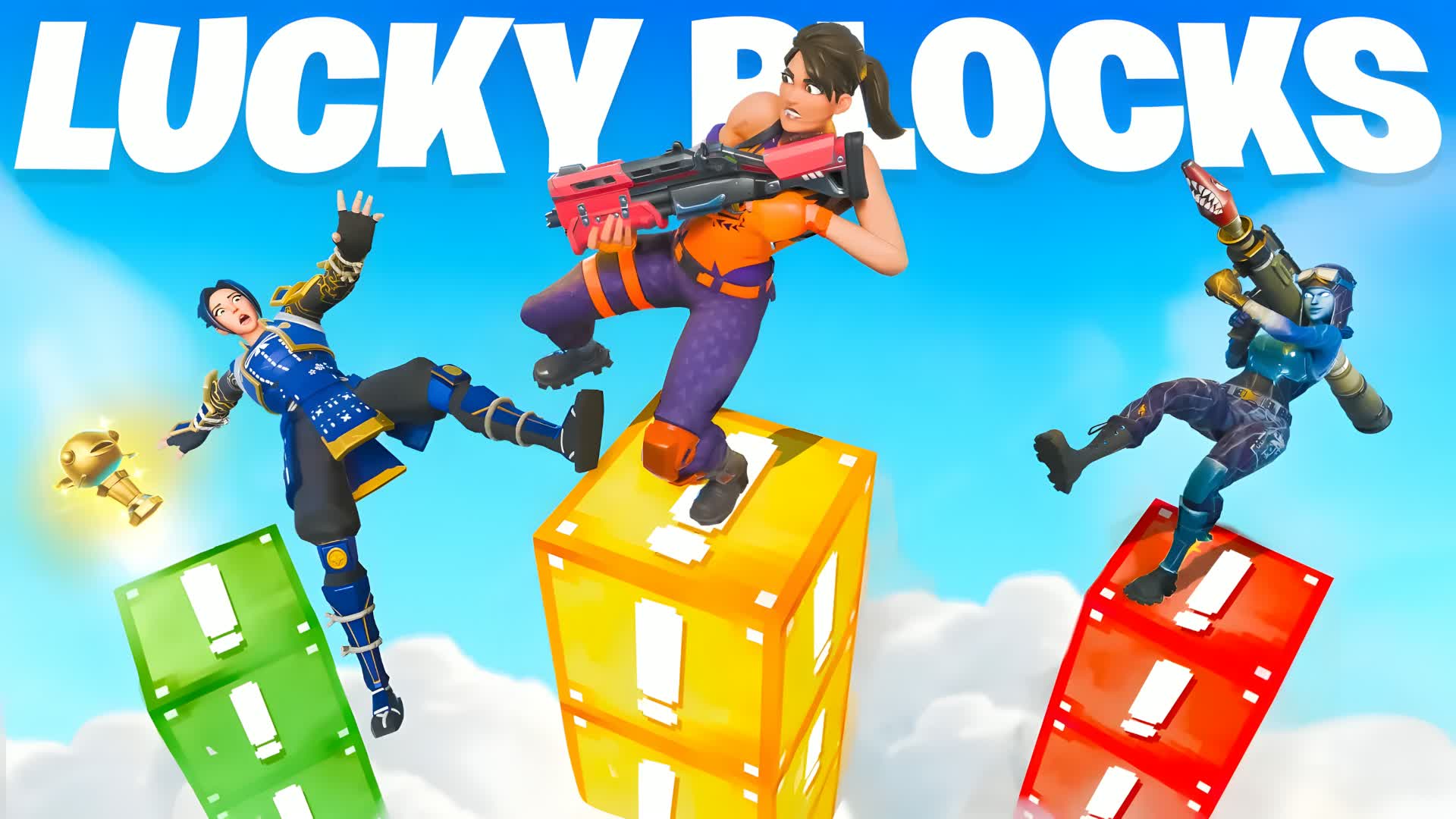 ラッキーブロックバトル