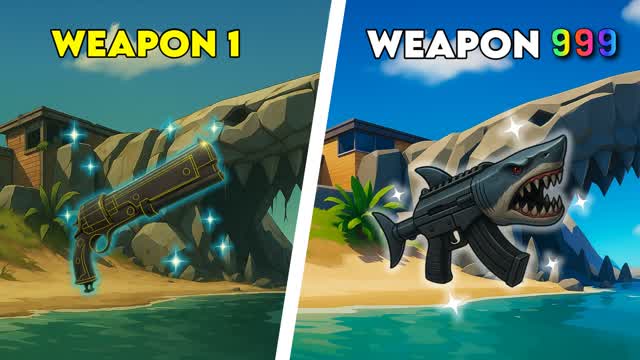 EL TIBURÓN GUN GAME 🦈 ONE SHOT 🔫