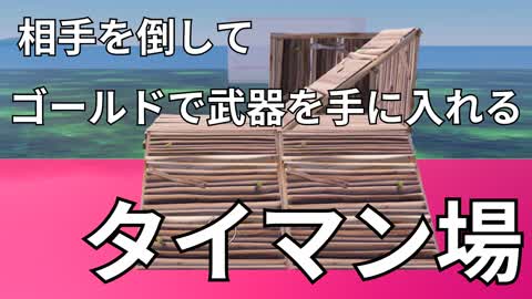相手を倒してゴールドをゲット！　武器を買ってたのしくバトル！　1v1タイマン場！