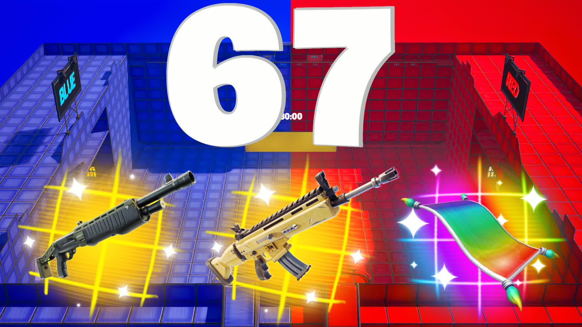 レッド VS ブルー 🔴🔵67 エディション 1
