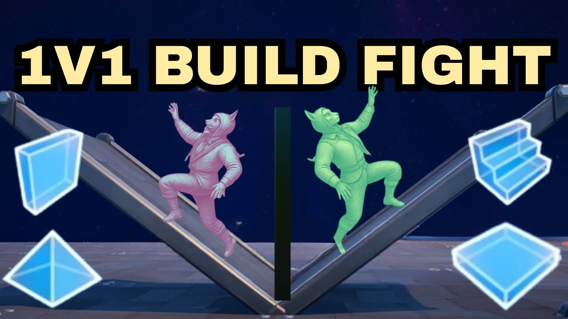 1v1 build fight omg it's amazing