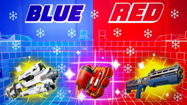 BASIC RED VS BLUE🔴🔵 WINTER CHRISTMAS