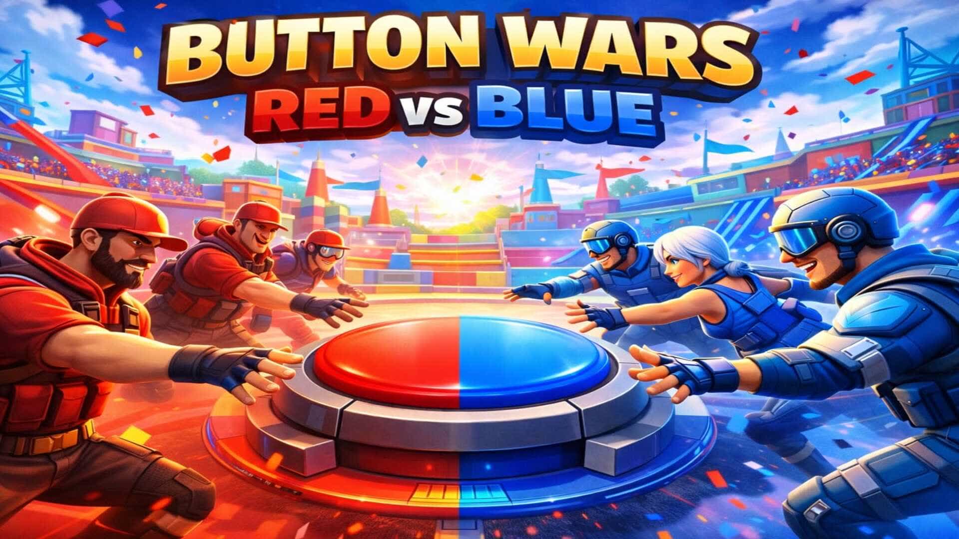 🔴ボタンウォーズ: 赤vs青🔵