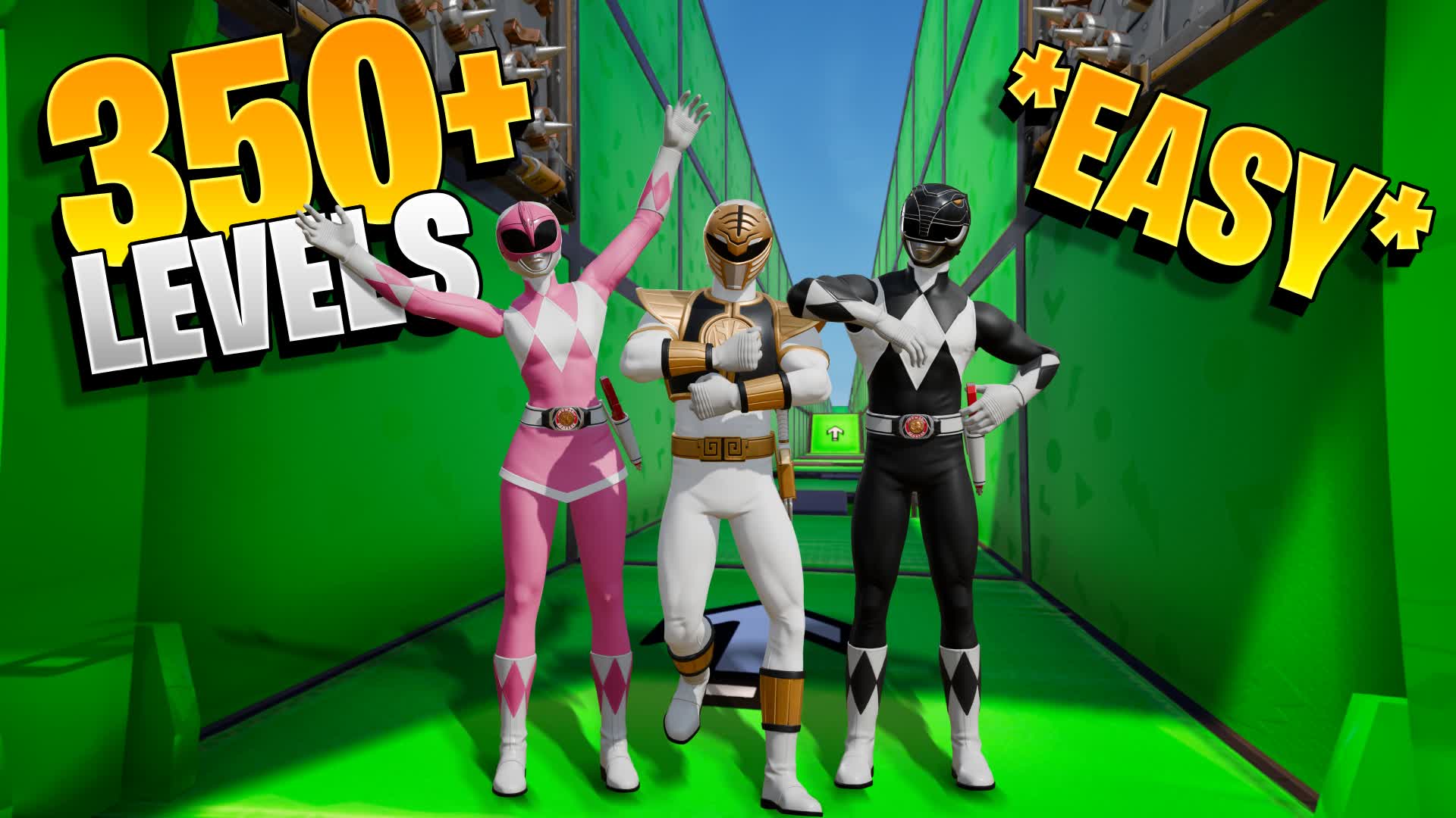 ⚡ RANGERS PARKOUR 350+⚡