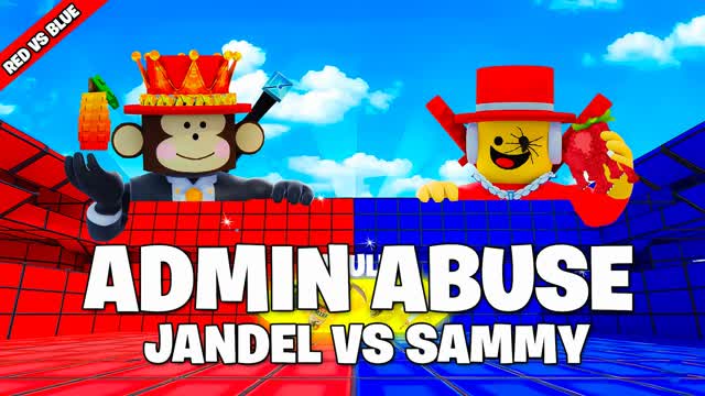RED VS BLUE 🔴🔵 ADMIN ABUSE👹