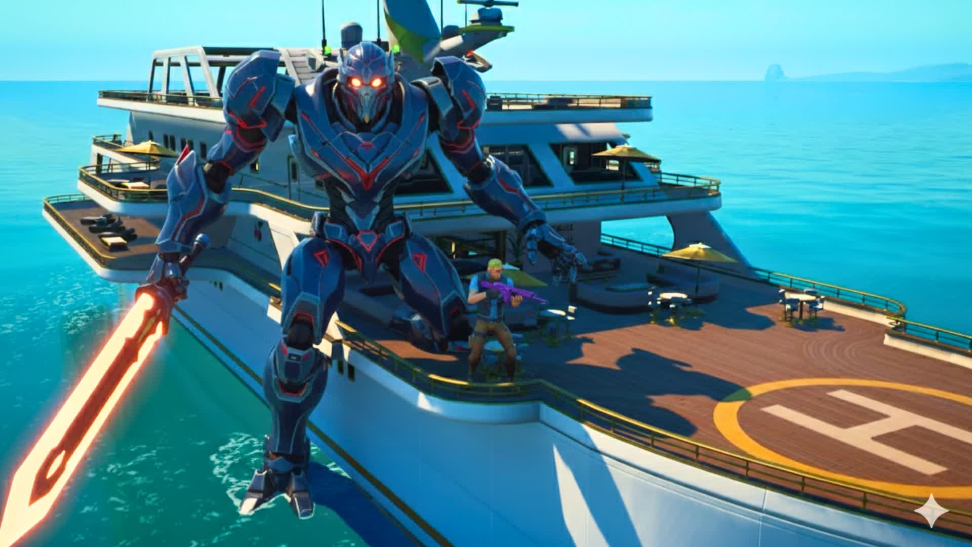 THE YACHT - GUN GAME FFA🚢