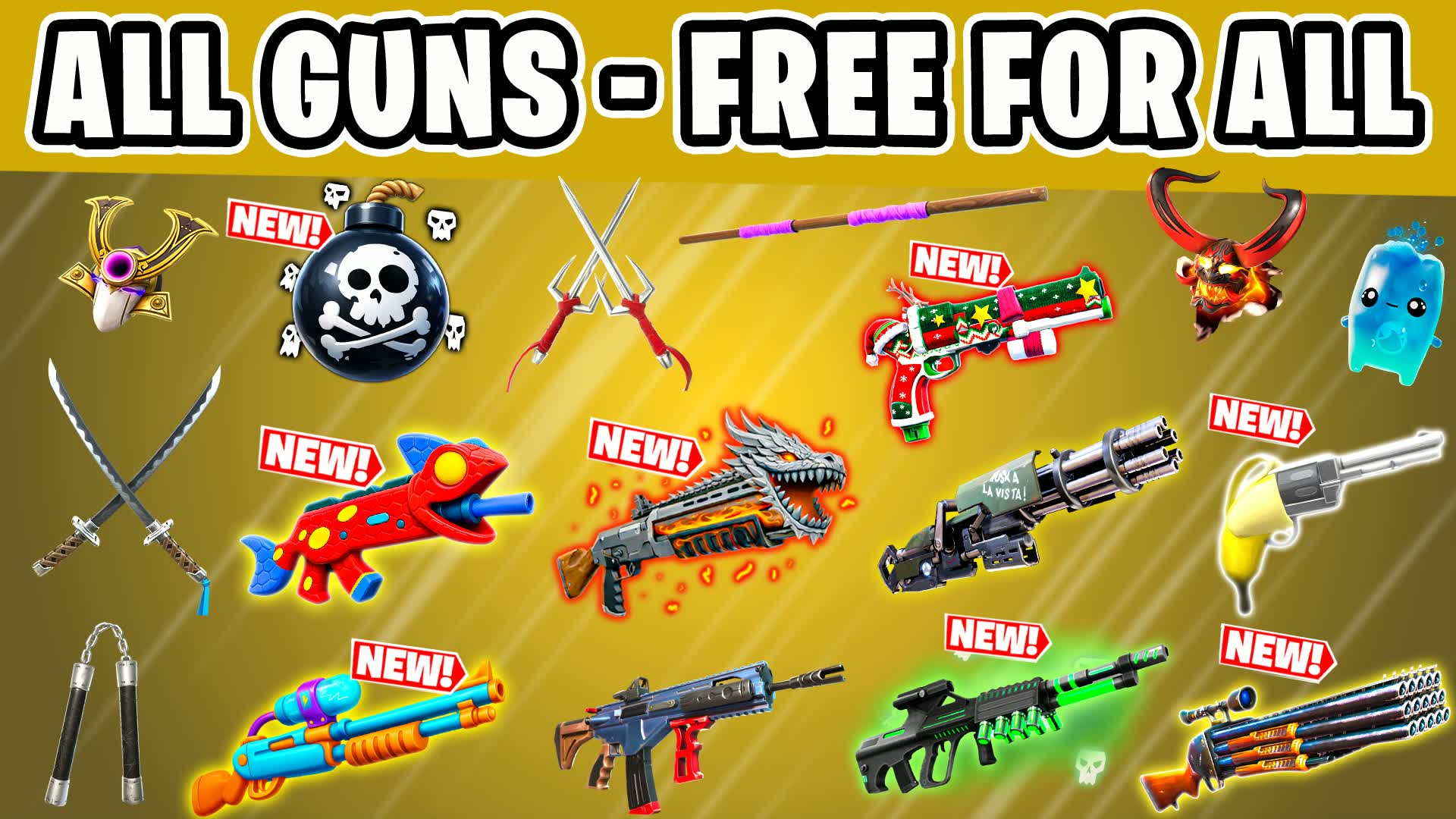 TMNT ⭐ALL GUNS - FREE FOR ALL (BOTS)