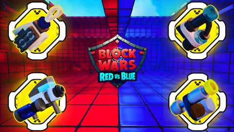 Block Wars Red vs Blue