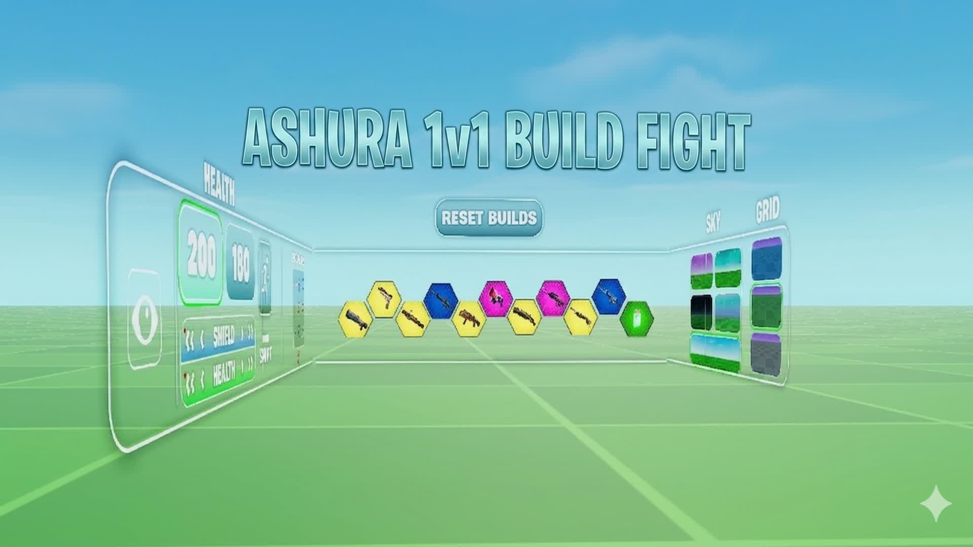 アシュラ1対1のビルドバトル