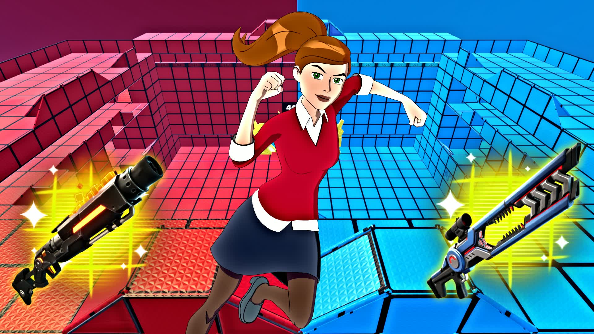 SUPER RED VS BLUE 🔴🔵 E04⚔️