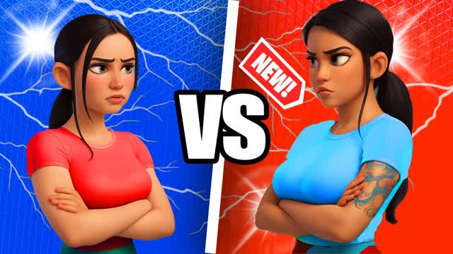 😈😈Tik Red Vs Blue🔥🔥