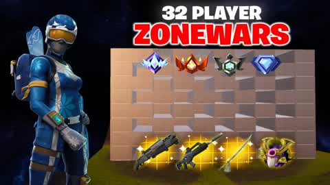 COLD ZONE WARS🏆 [32 PLAYERS LATEGAME]