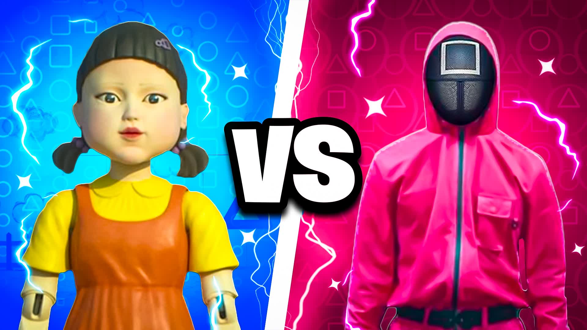 MEGA 2025 SQUID GAME 🔴🔵 HEROES FFA 810277008371 by Fortnite Creative Map