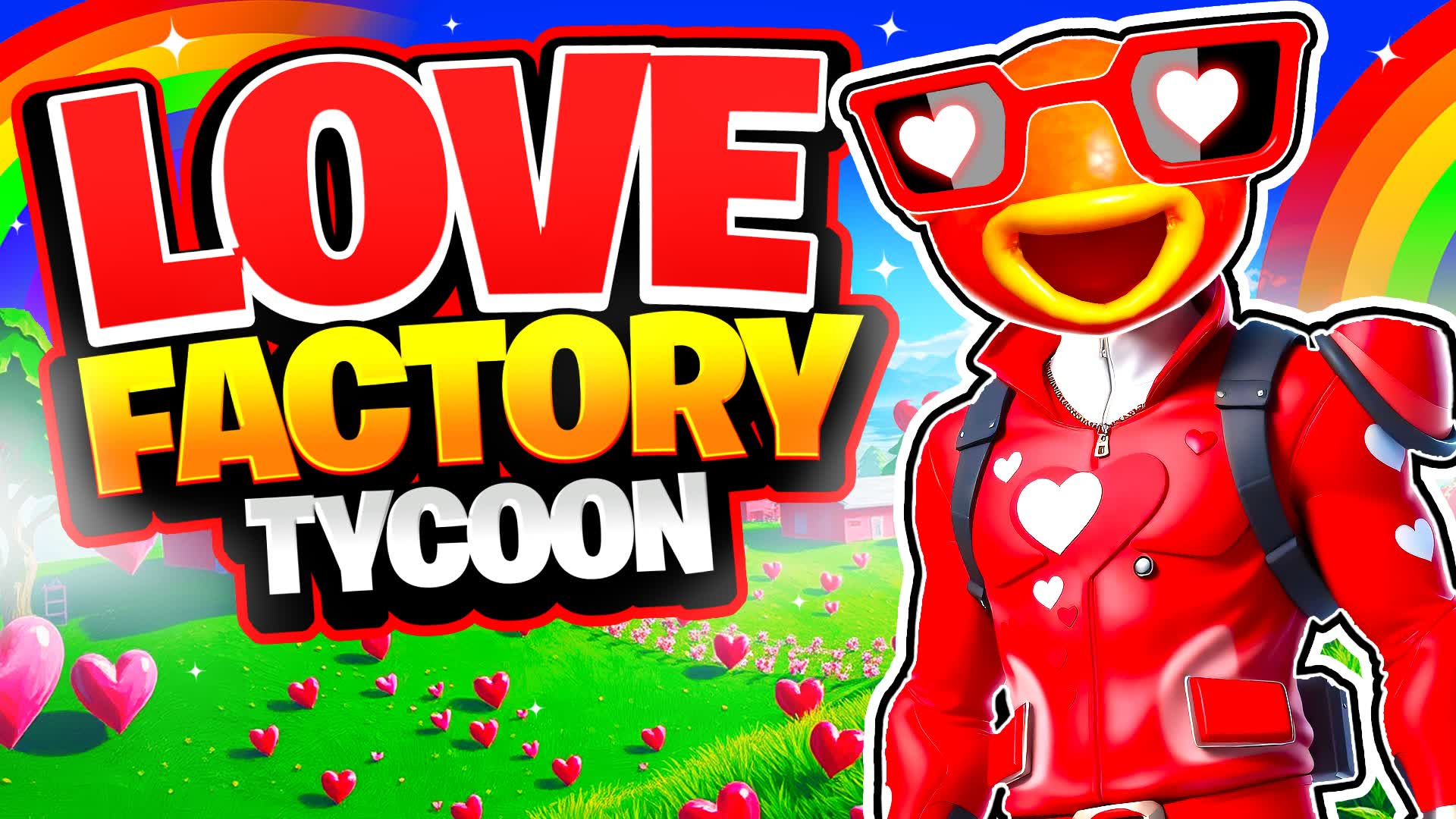 💖 LOVE FACTORY TYCOON 💖 8725-6436-5270 by endoworlds - フォートナイト