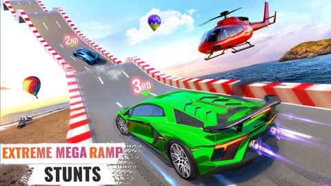 EXTREME MEGA RAMP STUNT