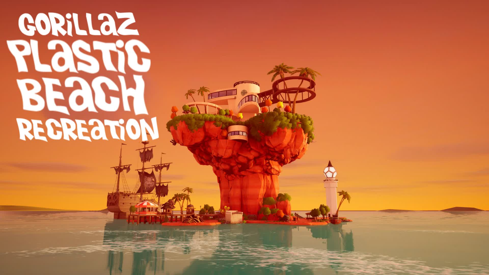 Gorillaz Plastic Beach RECREATION
