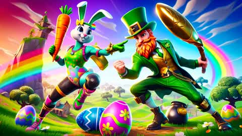 🐇Easter Bunny🐇vs🍀leprechaun🍀