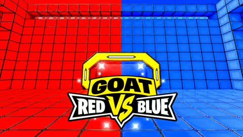 GOAT RED VS BLUE 🔴🔵 GOO