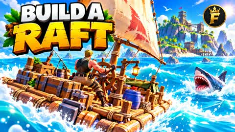 🌊 BUILD A RAFT 🚤 SURVIVAL