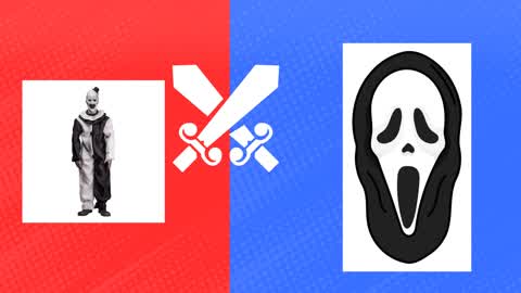 OMEGA INSANE ART VS GHOST RED VS BLUE