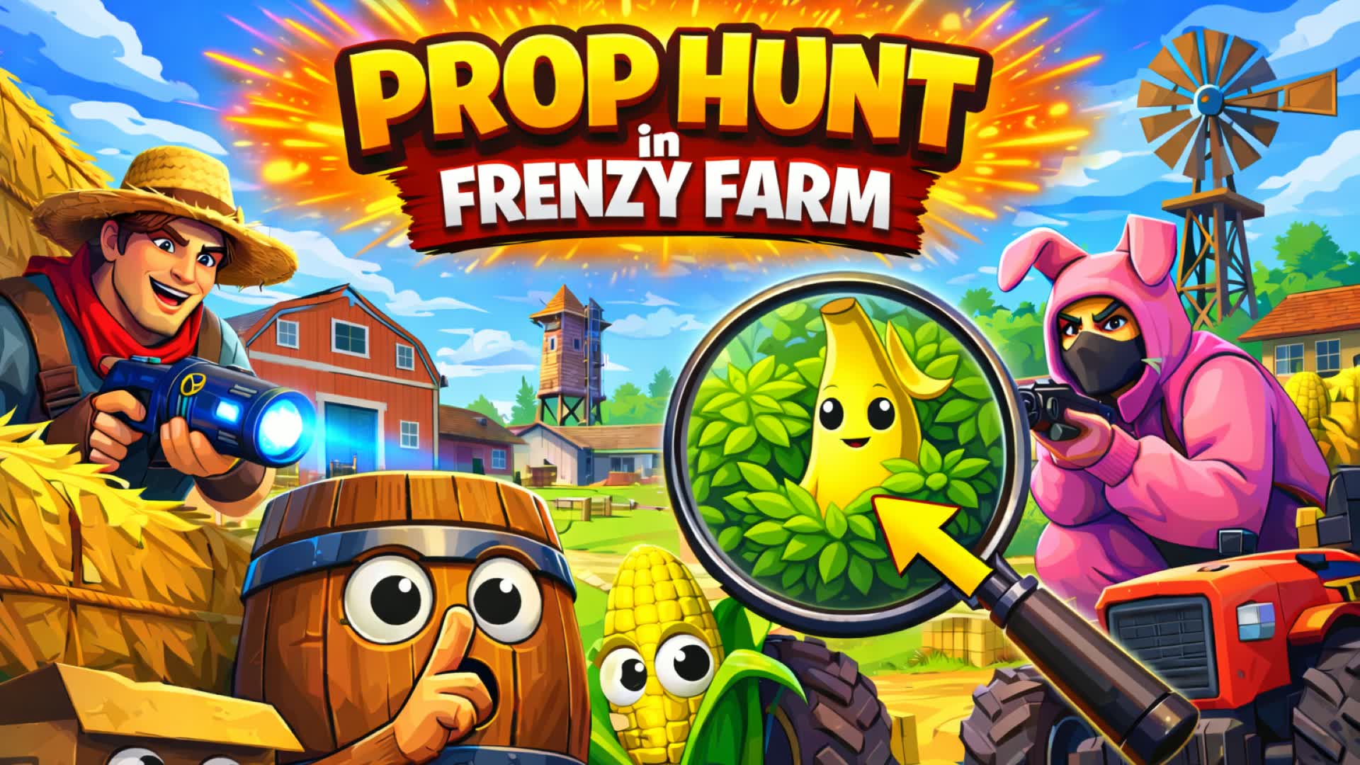 PROP HUNT FRENZY FARM