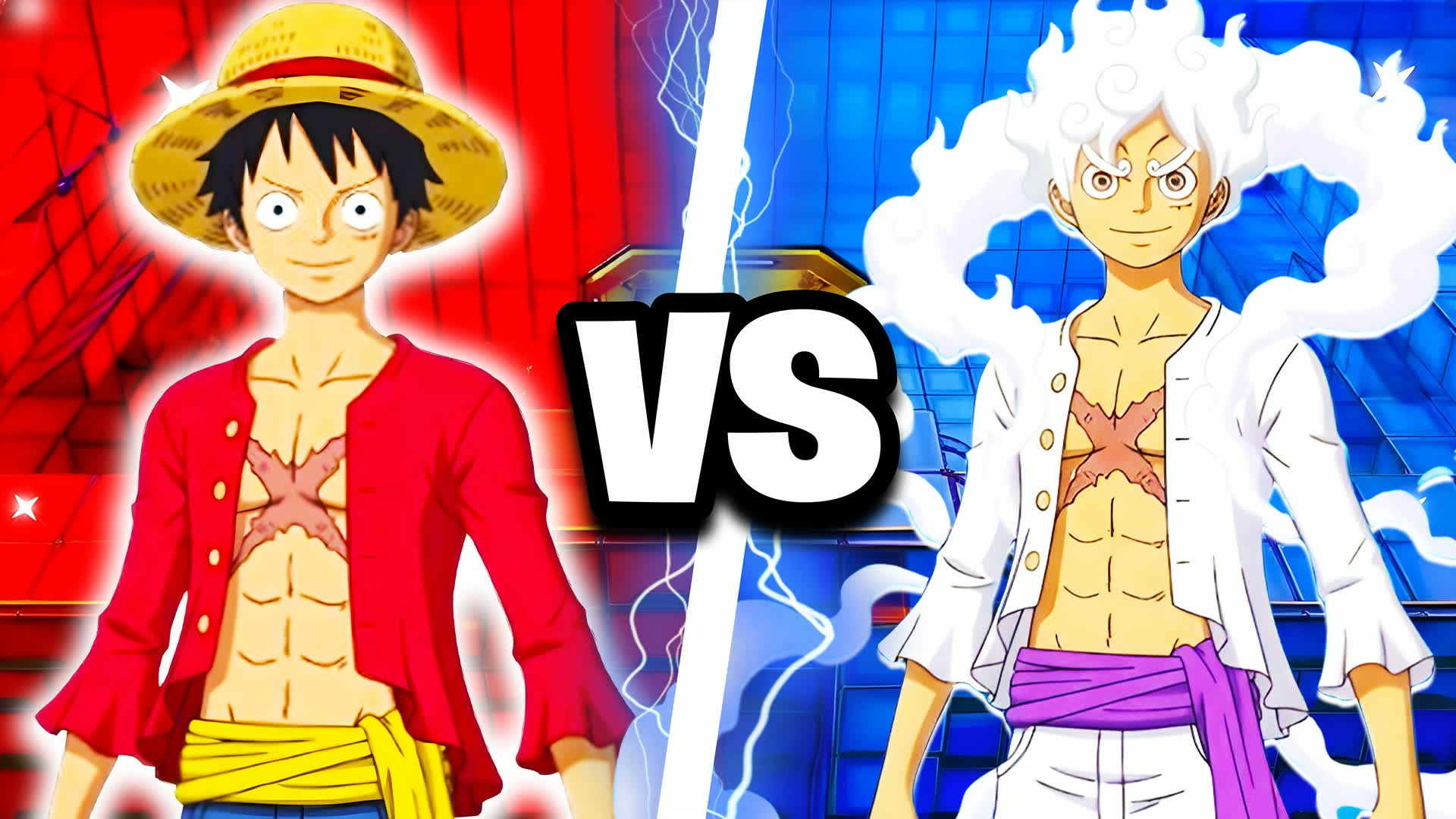 ONE PIECE RED VS BLUE 🔴🔵 FASHION SHOW