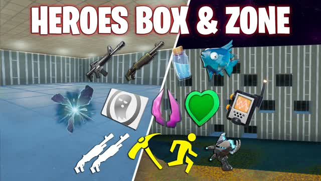 🦸📦 HEROES BOX PVP & ZONE WARS ⭐🦸