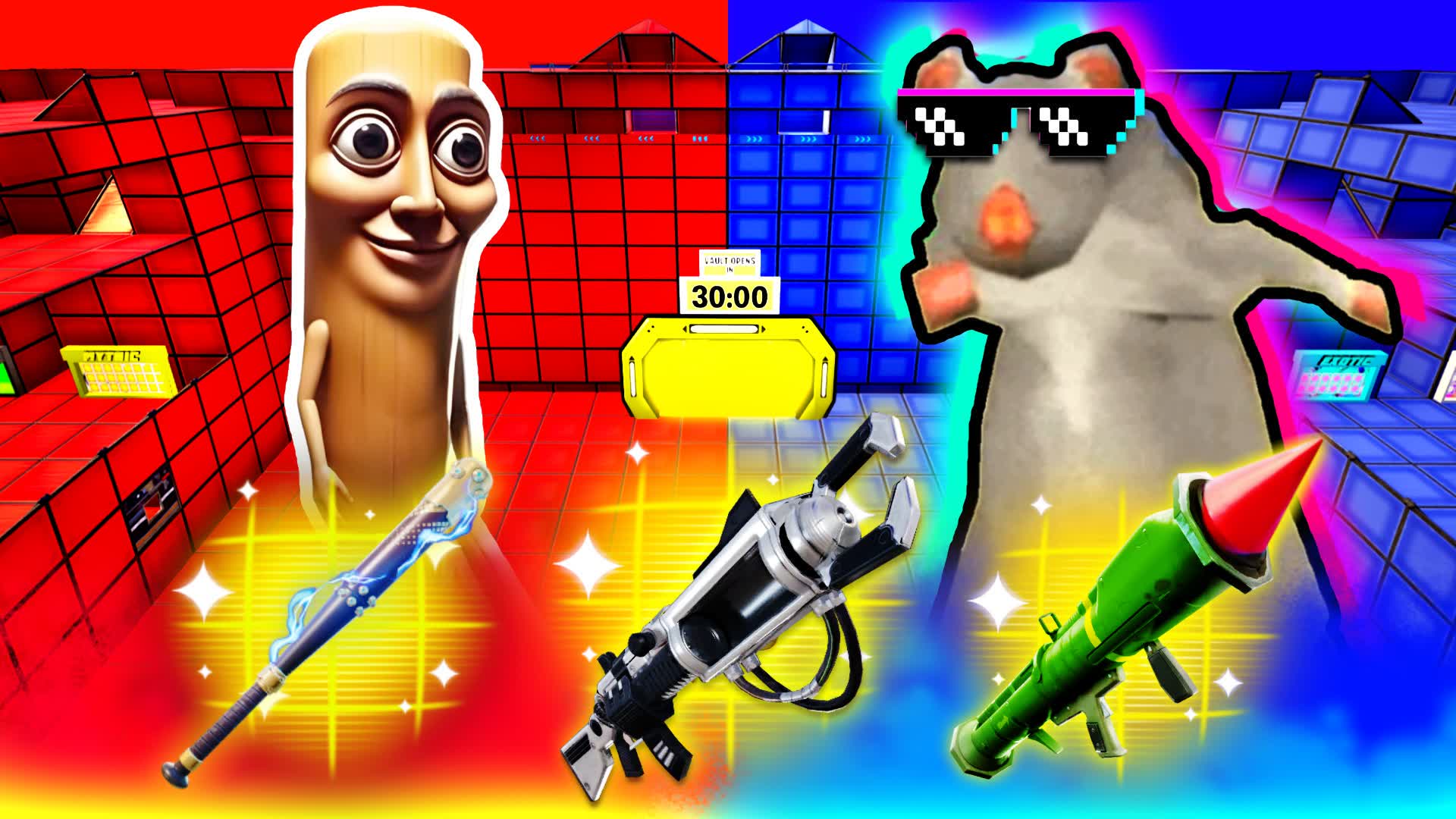 TUNG VS DANCING RAT 🏆 RED VS BLUE 🔴🔵