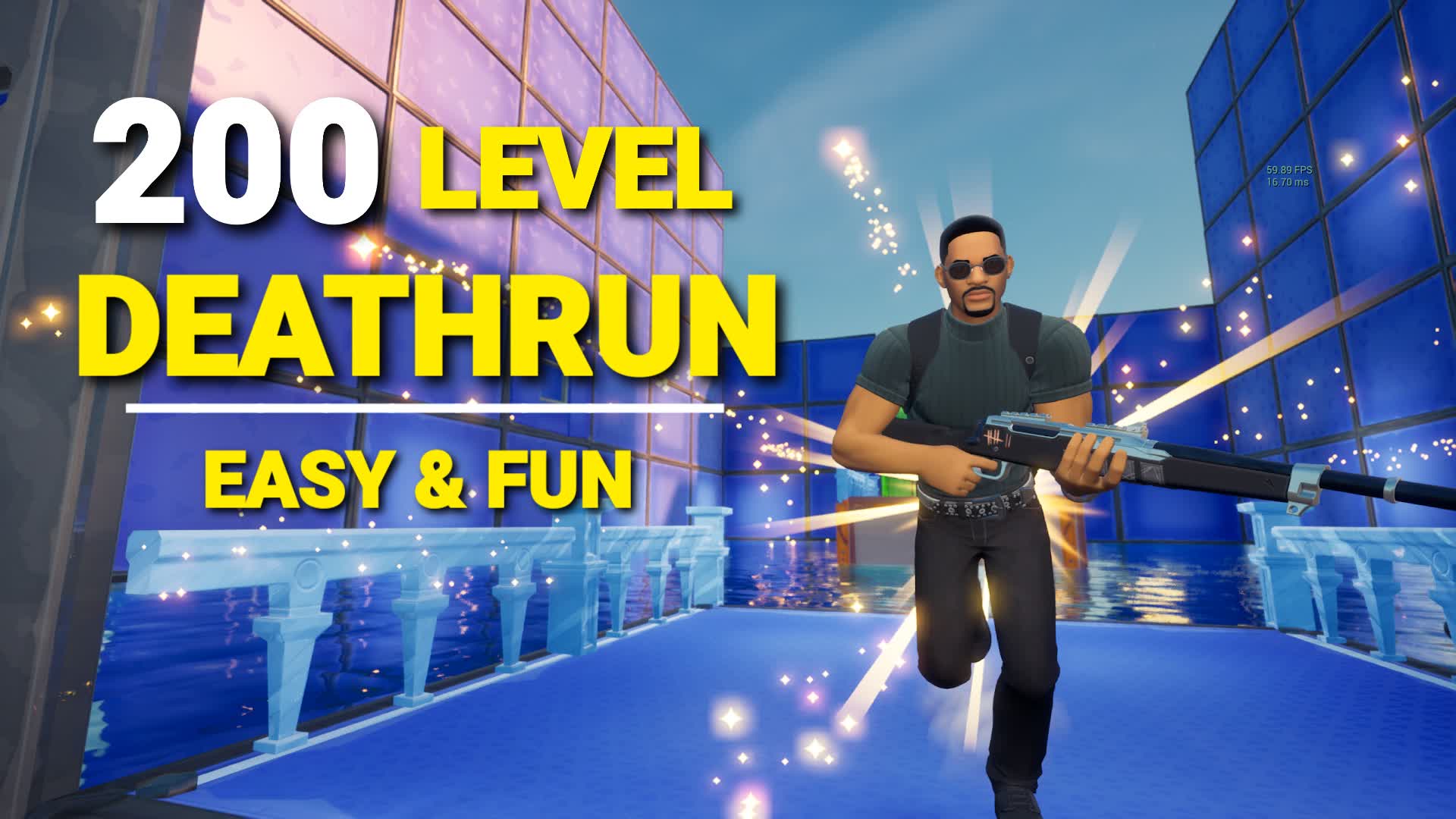 200 LEVEL FUN DEATHRUN 6582-1590-0910 by honediggy - Fortnite Creative ...