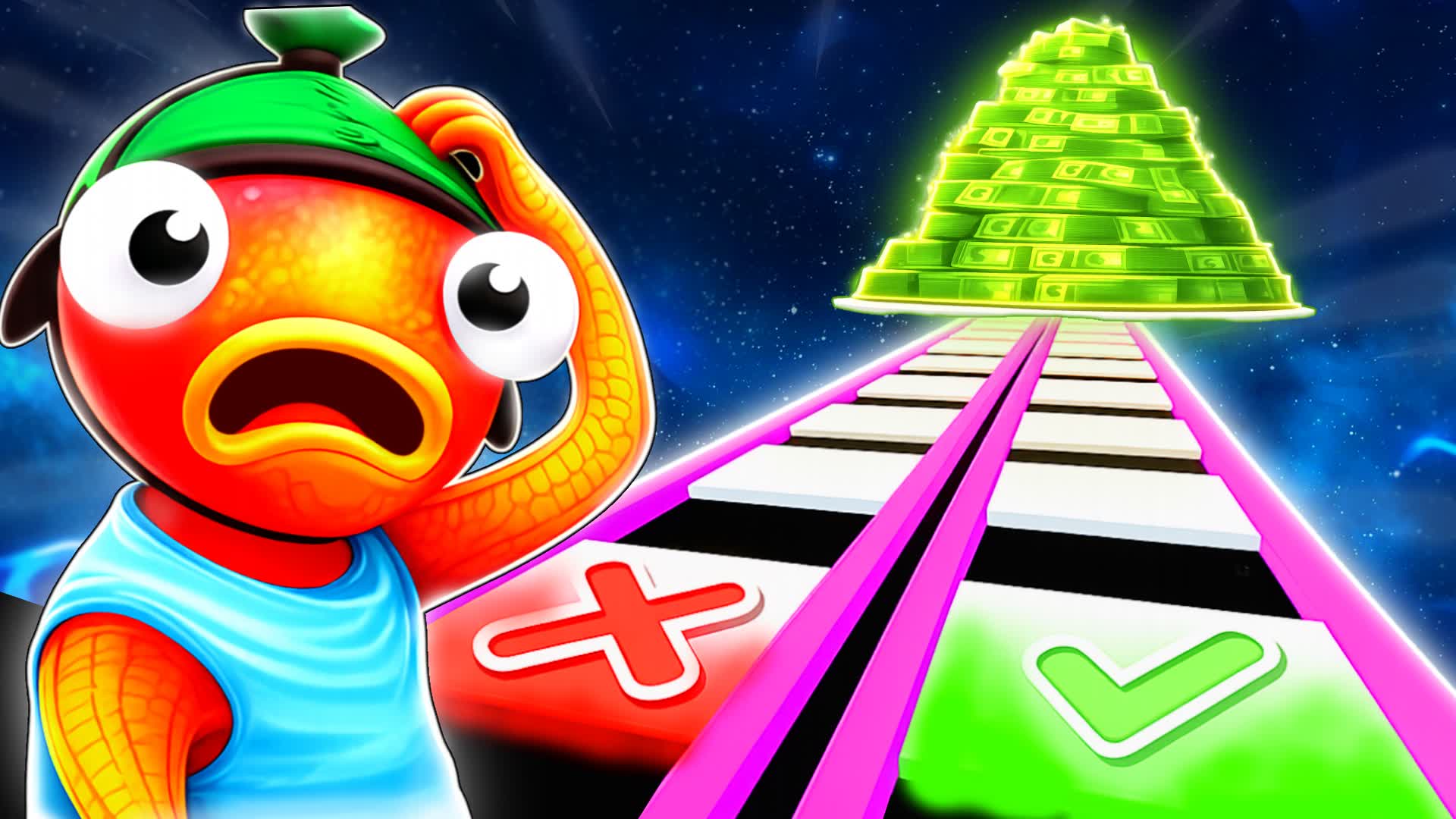 GLASS BRIDGE EASY PARKOUR