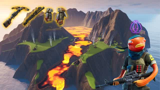 🌋THE FLOOR IS LAVA PVP🌋