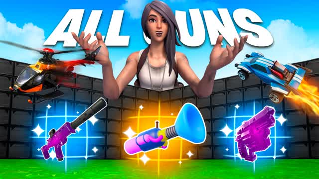 SUPER 1V1 ALL GUNS & VEHICLES [YOBIEEL]