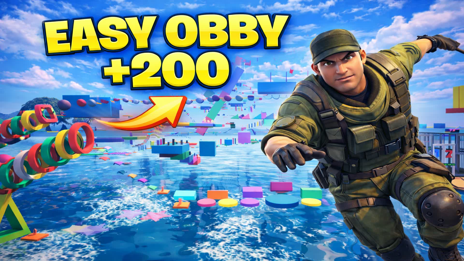 超簡単 🌈 OBBY 200+