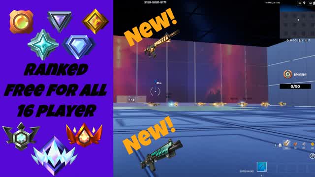 Ranked Free for All (Ch5 Weapons)