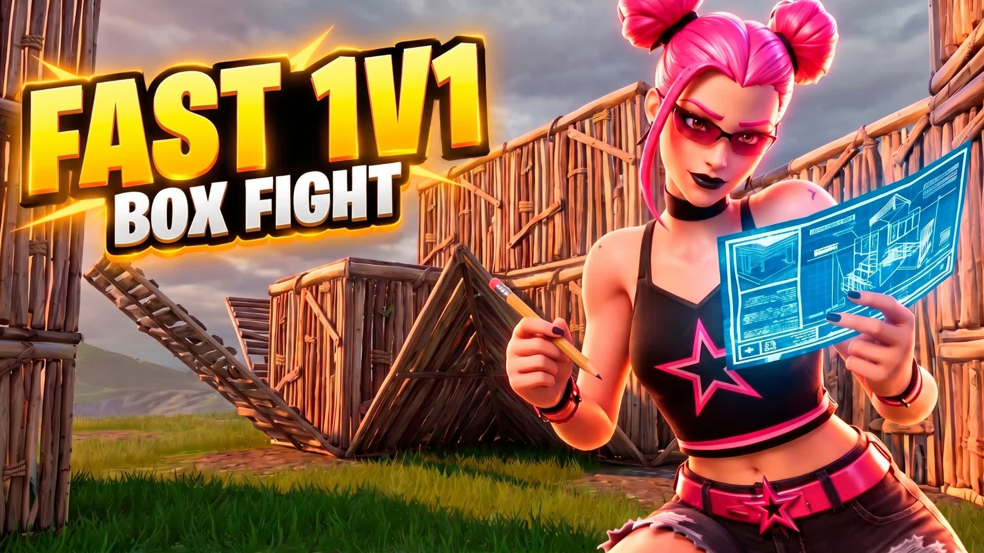 Fast 1V1 Box Fight