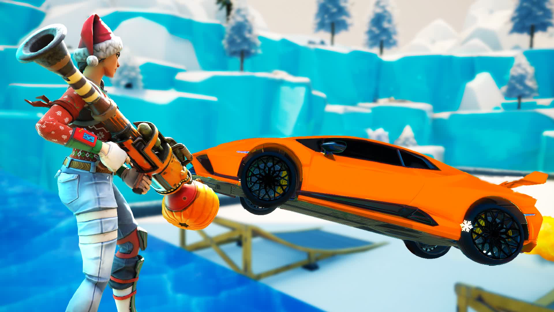 Winter Rockets VS Cars