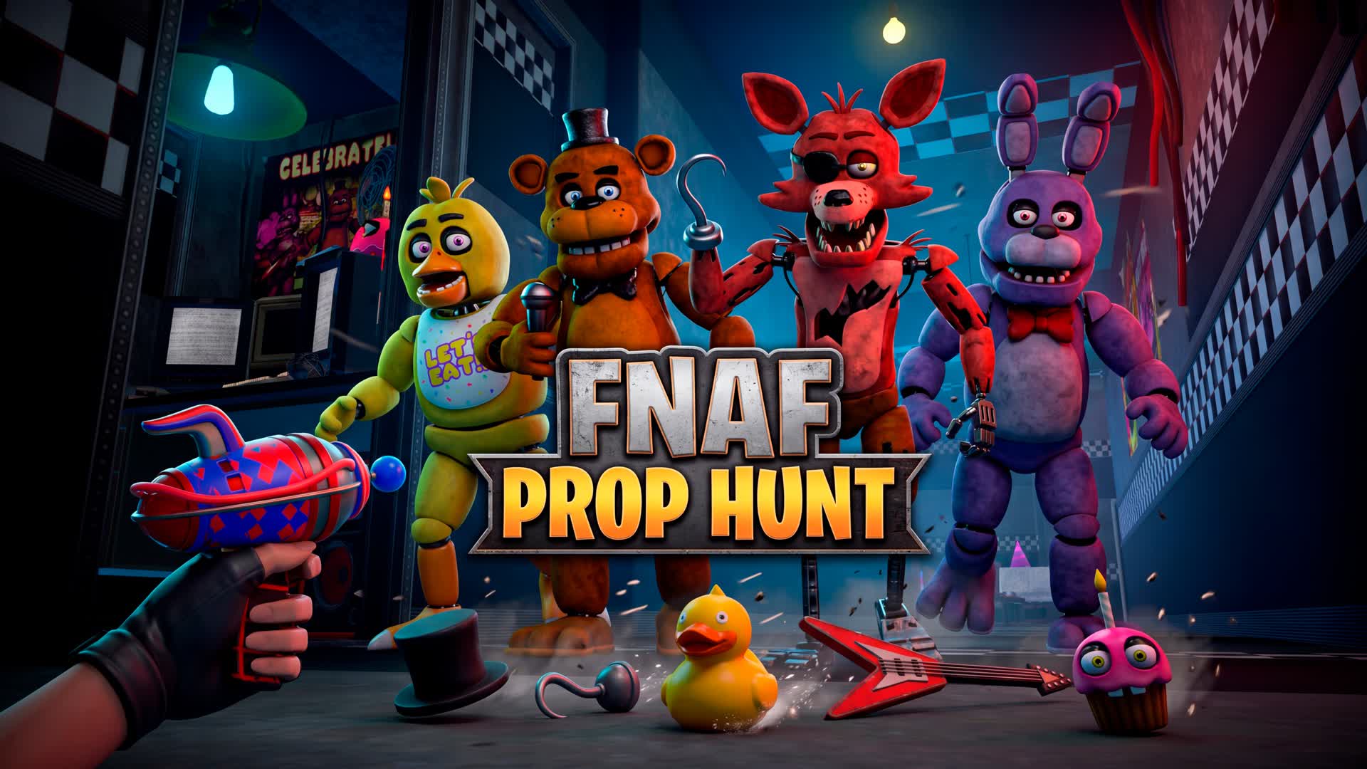 FNAF [PROP HUNT] FREDDY FAZBEAR PIZZERIA