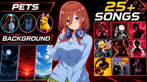 🎶 BEST MUSIC (1V1) SONGS [PET]
