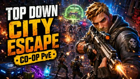 Top Down City Escape: Co-op PvE
