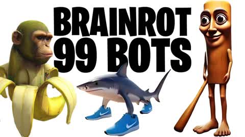 ⭐99 BOTS BRAINROT😂MEMES ROYALE FARM PIT