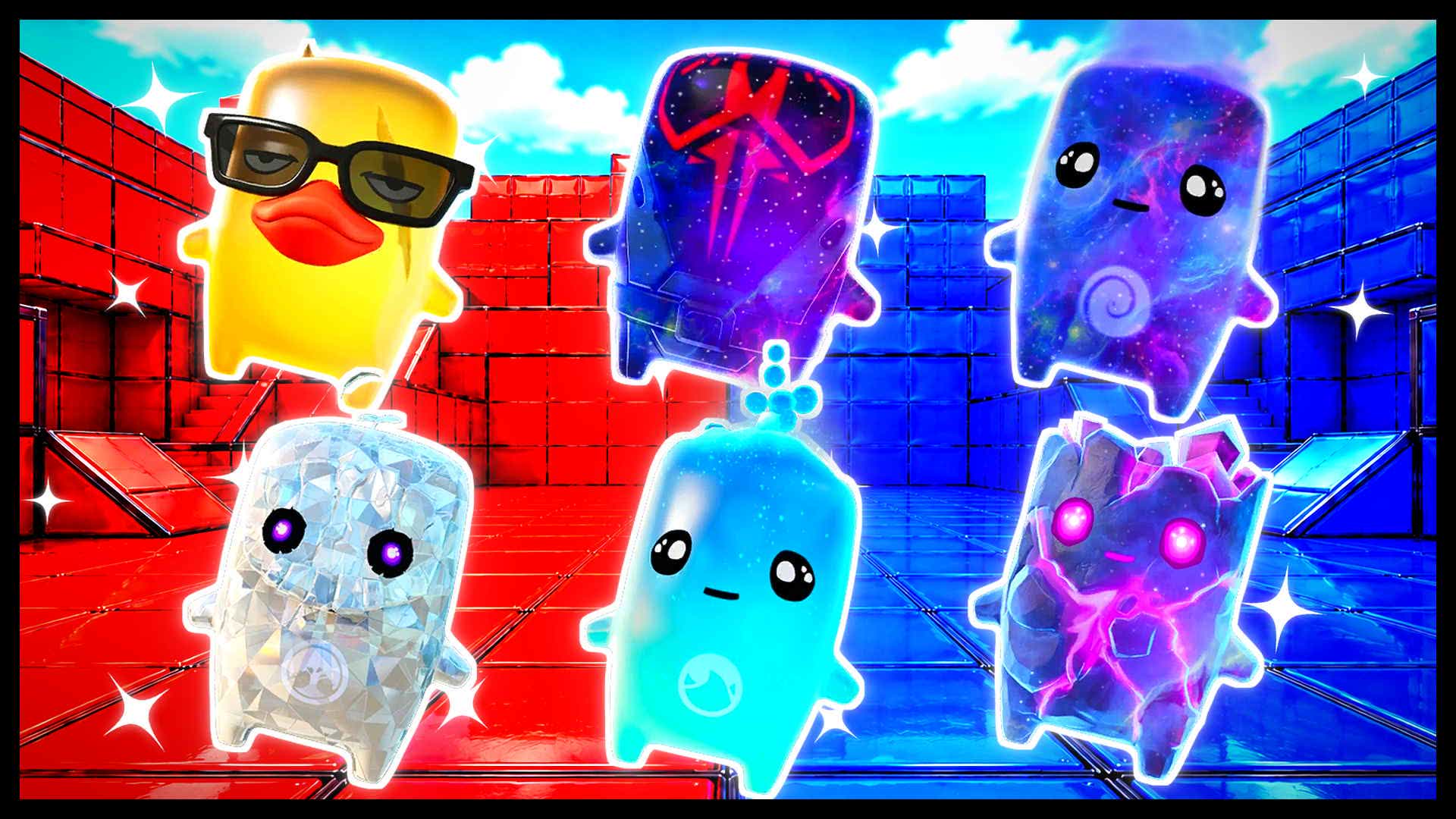 LOCKED SIGHTS RED VS BLUE 🔴🔵