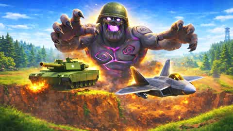 MILITARY vs GIANT ZOMBIES 🪖💥 CO-OP